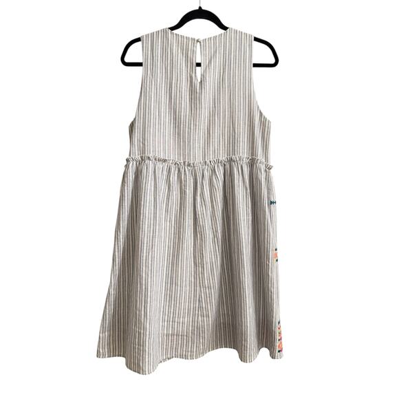 Savanna Jane Boho Sleeveless Embroidered Lined Dress Summer Spring S - Picture 12 of 12